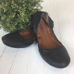 Lucky Brand Black Ballet Slippers Flats size 7